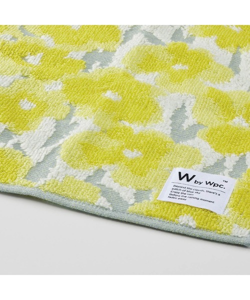 Wpc.（ダブリュピーシー）の「Wpc. Patterns ハンカチ　スタンダード（ハンカチ/ハンドタオル・レディース・ベージュ系その他/イエロー系その他/ネイビー・FREE）」の4枚目の写真