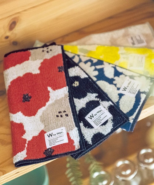 Wpc.（ダブリュピーシー）の「Wpc. Patterns ハンカチ　スタンダード（ハンカチ/ハンドタオル・レディース・ベージュ系その他/イエロー系その他/ネイビー・FREE）」の10枚目の写真