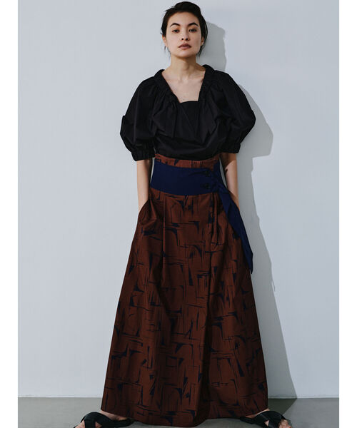 Ray BEAMS（レイビームス）の「RBS / バルーン スリーブ ブラウス（シャツ/ブラウス・レディース・ホワイト/ブラック・ONE SIZE）」の21枚目の写真