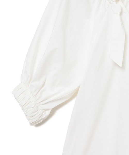 Ray BEAMS（レイビームス）の「RBS / バルーン スリーブ ブラウス（シャツ/ブラウス・レディース・ホワイト/ブラック・ONE SIZE）」の6枚目の写真