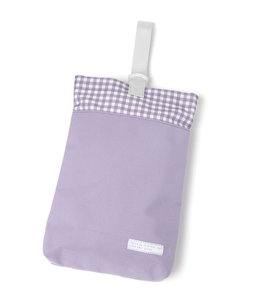 GLOBAL WORK（グローバルワーク）の「キッズ/洗えるスクール上履き入れ/265399（トートバッグ・キッズ・ライトベージュ/ライトピンク/スカイブルー/カーキ/ブラック/その他/ライトグリーン/ネイビー/ライトパープル・FREE）」の7枚目の写真