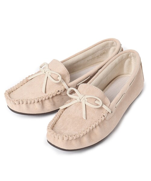 SHOO・LA・RUE(シューラルー)の「◆楽に履ける!モカステッチシューズ(その他シューズ・レディース・ネイビー系5/ブラック/オレンジ系その他5/ライトグレー/ベージュ系8/イエロー/ライトグリーン/サンドベージュ・30/45/25/40/35/50)」の5枚目の写真