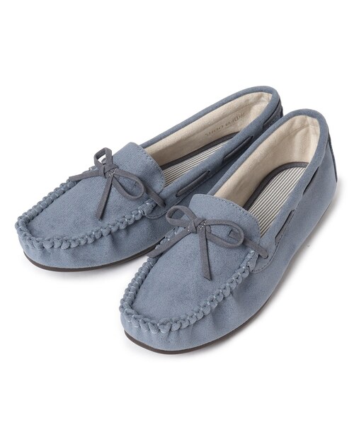 SHOO・LA・RUE(シューラルー)の「◆楽に履ける!モカステッチシューズ(その他シューズ・レディース・ネイビー系5/ブラック/オレンジ系その他5/ライトグレー/ベージュ系8/イエロー/ライトグリーン/サンドベージュ・30/45/25/40/35/50)」の6枚目の写真