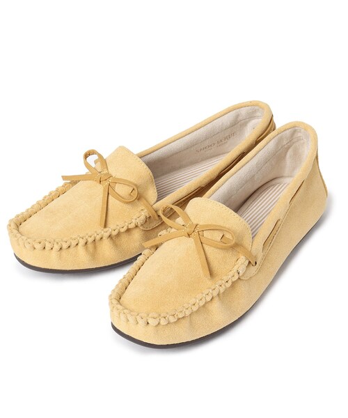 SHOO・LA・RUE(シューラルー)の「◆楽に履ける!モカステッチシューズ(その他シューズ・レディース・ネイビー系5/ブラック/オレンジ系その他5/ライトグレー/ベージュ系8/イエロー/ライトグリーン/サンドベージュ・30/45/25/40/35/50)」の7枚目の写真