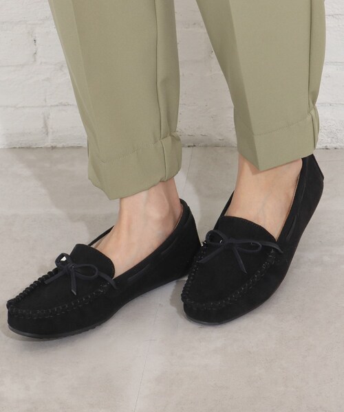 SHOO・LA・RUE(シューラルー)の「◆楽に履ける!モカステッチシューズ(その他シューズ・レディース・ネイビー系5/ブラック/オレンジ系その他5/ライトグレー/ベージュ系8/イエロー/ライトグリーン/サンドベージュ・30/45/25/40/35/50)」の15枚目の写真