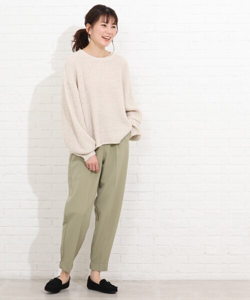 SHOO・LA・RUE(シューラルー)の「◆楽に履ける!モカステッチシューズ(その他シューズ・レディース・ネイビー系5/ブラック/オレンジ系その他5/ライトグレー/ベージュ系8/イエロー/ライトグリーン/サンドベージュ・30/45/25/40/35/50)」の16枚目の写真