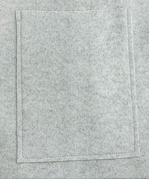 Doux Belle（ドゥーベル）の「切りっぱなし深Vネックジャンパースカート（ジャンパースカート・レディース・ベージュ/ブラウン/ライトグレー/カーキ/ダークグレー/ネイビー・MEDIUM/SMALL）」の10枚目の写真