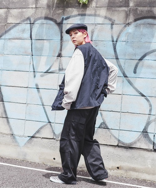 THE STANDARD（ザスタンダード）の「WEGO/ピグメントクルーネックロンT（Tシャツ/カットソー・メンズ・カーキ/スミクロ/ホワイト/グレー系その他・SMALL/MEDIUM/LARGE）」の13枚目の写真