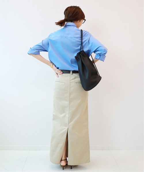 plage（プラージュ）の「【GIRL】I LINE シャツ◆（シャツ/ブラウス・レディース・ホワイト/ブルー・36/38）」の19枚目の写真