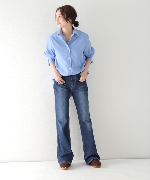 plage（プラージュ）の「【GIRL】I LINE シャツ◆（シャツ/ブラウス・レディース・ホワイト/ブルー・36/38）」の20枚目の写真
