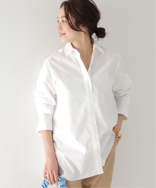 plage（プラージュ）の「【GIRL】I LINE シャツ◆（シャツ/ブラウス・レディース・ホワイト/ブルー・36/38）」の5枚目の写真