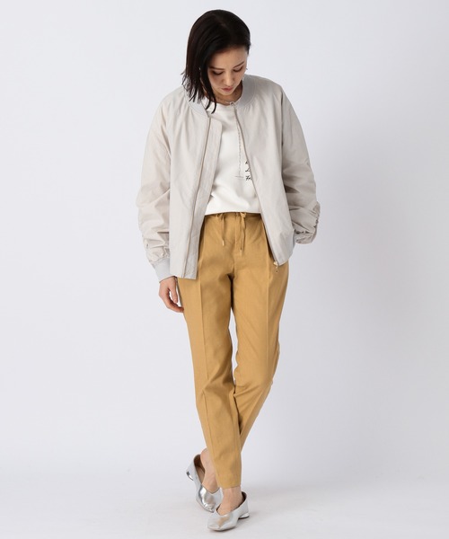 BARNYARDSTORM（バンヤードストーム）の「BARNYARDSTORM / MA1ブルゾン（MA-1・レディース・グレイッシュベージュ/カーキ・0/1）」の20枚目の写真