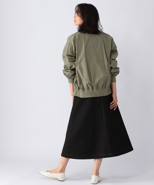 BARNYARDSTORM（バンヤードストーム）の「BARNYARDSTORM / MA1ブルゾン（MA-1・レディース・グレイッシュベージュ/カーキ・0/1）」の7枚目の写真