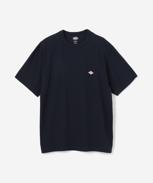 【新品タグ付き】DANTON ベージュ クルーネック Tシャツ ユニセックス DANTON | クルーネック 長袖Tシャツ MEN（Tシャツ/カットソー