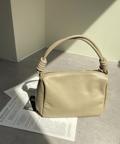 COLONY 2139（コロニートゥーワンスリーナイン）の「丸ヒモ2WAYボストンバッグ / ショルダーバッグ（ボストンバッグ・レディース・ブルー/ベージュ/ブラック・FREE）」の15枚目の写真