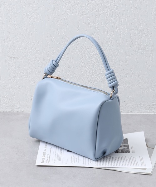 COLONY 2139（コロニートゥーワンスリーナイン）の「丸ヒモ2WAYボストンバッグ / ショルダーバッグ（ボストンバッグ・レディース・ブルー/ベージュ/ブラック・FREE）」の18枚目の写真