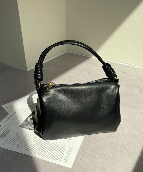 COLONY 2139（コロニートゥーワンスリーナイン）の「丸ヒモ2WAYボストンバッグ / ショルダーバッグ（ボストンバッグ・レディース・ブルー/ベージュ/ブラック・FREE）」の16枚目の写真