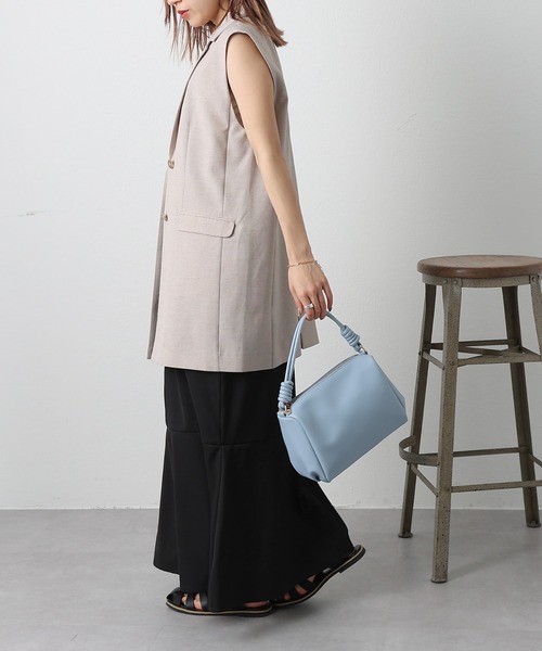 COLONY 2139（コロニートゥーワンスリーナイン）の「丸ヒモ2WAYボストンバッグ / ショルダーバッグ（ボストンバッグ・レディース・ブルー/ベージュ/ブラック・FREE）」の20枚目の写真