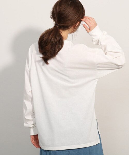 SHOO・LA・RUE（シューラルー）の「◆SHOO・LA・RUE×パーソンズ ロンT（Tシャツ/カットソー・レディース・ホワイト系その他/ホワイト系その他4/ホワイト系その他5/ホワイト系・02/03/04）」の8枚目の写真