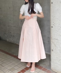MIIA | バックリボンタックスカート(スカート)