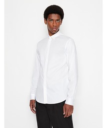 ARMANI EXCHANGE | 【A|X アルマーニ エクスチェンジ】ロゴ　比翼長袖シャツ/REGULAR(シャツ/ブラウス)