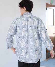 LAKOLE | プリントクロップドスリーブシャツ / 263883(シャツ/ブラウス)