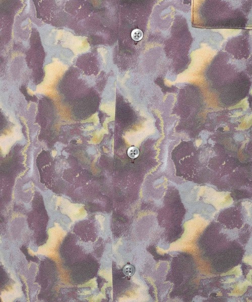 LAKOLE（ラコレ）の「プリントクロップドスリーブシャツ / 263883（シャツ/ブラウス・メンズ・グレー/グリーン/ブラック/ネイビー・LARGE/MEDIUM）」の22枚目の写真