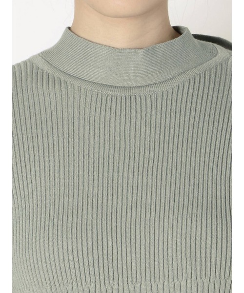 RESEXXY（リゼクシー）の「スリーブデザインマーメイドワンピース（ワンピース・レディース・ブラック/ベージュ/ミント/モカ・FREE）」の22枚目の写真