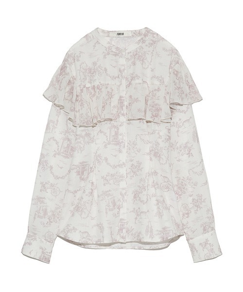 FURFUR（ファーファー）の「トワルドジュイブラウス（シャツ/ブラウス・レディース・ブルー/ネイビー/ローズ/ピンク・FREE）」の20枚目の写真