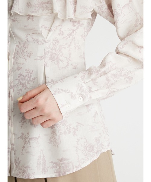 FURFUR（ファーファー）の「トワルドジュイブラウス（シャツ/ブラウス・レディース・ブルー/ネイビー/ローズ/ピンク・FREE）」の14枚目の写真