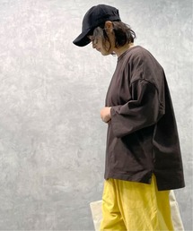 オーガニックテンジク クルーネックプルオーバー