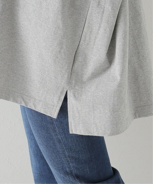 JOURNAL STANDARD LUXE（ジャーナルスタンダード　ラックス）の「オーガニックテンジク クルーネックプルオーバー（Tシャツ/カットソー・レディース・チャコールグレー/ブラウン・FREE）」の11枚目の写真