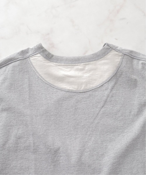 JOURNAL STANDARD LUXE（ジャーナルスタンダード　ラックス）の「オーガニックテンジク クルーネックプルオーバー（Tシャツ/カットソー・レディース・チャコールグレー/ブラウン・FREE）」の12枚目の写真