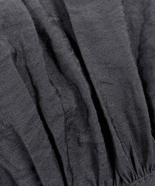 PICCIN（ピッチン）の「ノーカラーギャザーワンピース（ワンピース・レディース・ピンク/ブラック/ブルー・M）」の16枚目の写真