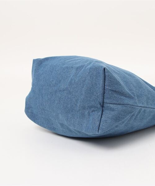 Battenwear(バテンウエア)の「【Battenwear/バテンウェア】米国製パッカブルコットントート/Mini Packable Tote(トートバッグ・メンズ・ストーン/オリーブドラブ/ブルー系その他・ONE SIZE)」の4枚目の写真