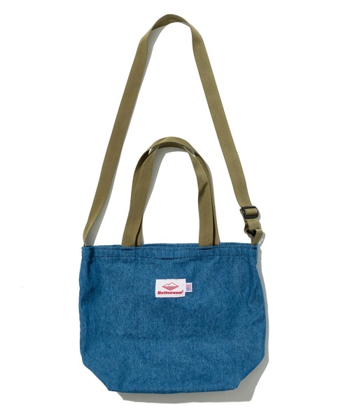 Battenwear(バテンウエア)の「【Battenwear/バテンウェア】米国製パッカブルコットントート/Mini Packable Tote(トートバッグ・メンズ・ストーン/オリーブドラブ/ブルー系その他・ONE SIZE)」の1枚目の写真