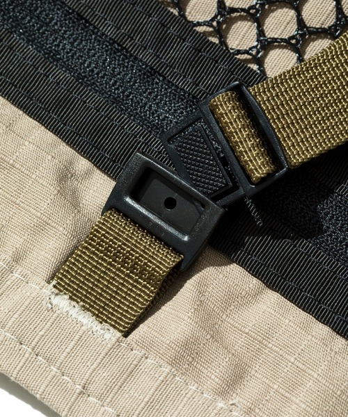 Battenwear(バテンウエア)の「【Battenwear/バテンウェア】米国製パッカブルコットントート/Mini Packable Tote(トートバッグ・メンズ・ストーン/オリーブドラブ/ブルー系その他・ONE SIZE)」の9枚目の写真