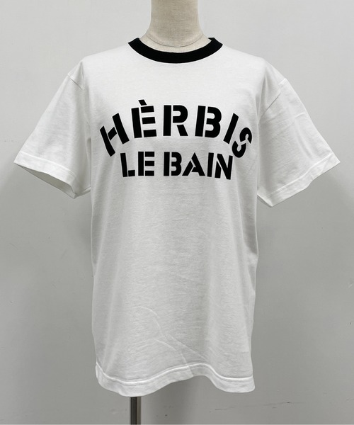 PICCIN（ピッチン）の「HERBISイタリアンフロッキーリンガーカラーTシャツ（Tシャツ/カットソー・レディース・ブラック/レッド・M）」の12枚目の写真