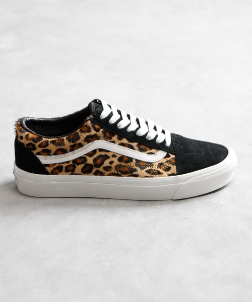 And A（アンドエー）の「VANS ヴァンズ / OLD SKOOL 36 DX オールドスクール ローカット スエード ハラコレザースニーカー レオパード（ヒョウ柄） / VN0A4BW3DJR_LPR（スニーカー・レディース・ホワイト×ブラック/レオパード・23.0cm/23.5cm/24.0cm/24.5cm）」の8枚目の写真