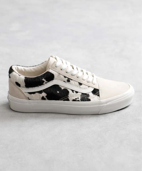 And A（アンドエー）の「VANS ヴァンズ / OLD SKOOL 36 DX オールドスクール ローカット スエード ハラコレザースニーカー レオパード（ヒョウ柄） / VN0A4BW3DJR_LPR（スニーカー・レディース・ホワイト×ブラック/レオパード・23.0cm/23.5cm/24.0cm/24.5cm）」の21枚目の写真