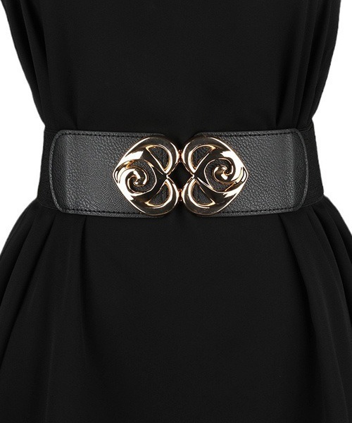 gossip！ロサンゼルス（ゴシップロサンゼルス）の「サッシュベルト（ベルト・レディース・ブラック系その他/ブラック/ホワイト/ホワイト系その他・FREE）」の3枚目の写真