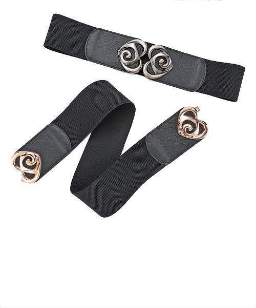 gossip！ロサンゼルス（ゴシップロサンゼルス）の「サッシュベルト（ベルト・レディース・ブラック系その他/ブラック/ホワイト/ホワイト系その他・FREE）」の9枚目の写真