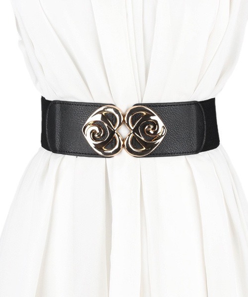 gossip！ロサンゼルス（ゴシップロサンゼルス）の「サッシュベルト（ベルト・レディース・ブラック系その他/ブラック/ホワイト/ホワイト系その他・FREE）」の13枚目の写真