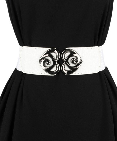 gossip！ロサンゼルス（ゴシップロサンゼルス）の「サッシュベルト（ベルト・レディース・ブラック系その他/ブラック/ホワイト/ホワイト系その他・FREE）」の20枚目の写真