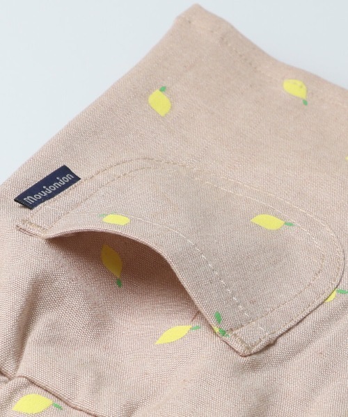 Moujonjon（ムージョンジョン）の「ＳＴダンガリーフルーツ柄込ショーパン（その他パンツ・キッズ・ベージュ/グリーン・140/90/100/130/110/95/120）」の14枚目の写真