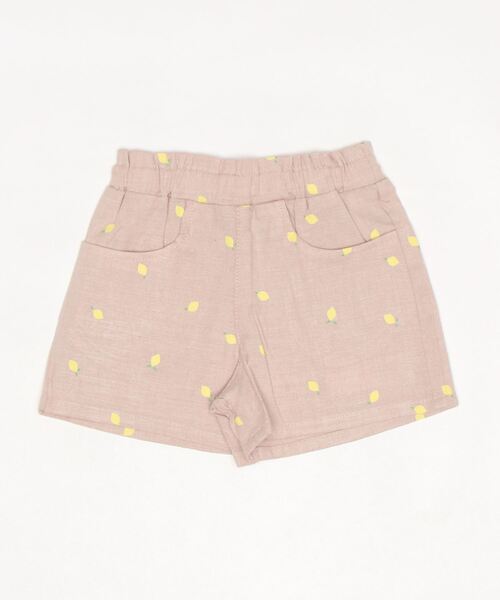 Moujonjon（ムージョンジョン）の「ＳＴダンガリーフルーツ柄込ショーパン（その他パンツ・キッズ・ベージュ/グリーン・140/90/100/130/110/95/120）」の16枚目の写真