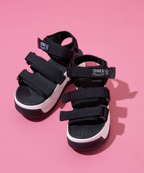 SHAKA(シャカ)の「SHAKA/シャカ NEO BUNGY CHUNKY(サンダル・レディース・ブラック/オフホワイト・23.0cm/24.0cm)」の7枚目の写真