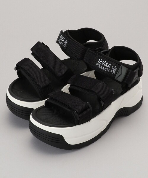 SHAKA(シャカ)の「SHAKA/シャカ NEO BUNGY CHUNKY(サンダル・レディース・ブラック/オフホワイト・23.0cm/24.0cm)」の9枚目の写真