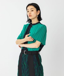 「UNITED TOKYO」 半袖ブラウス 0 グリーン レディース UNITED TOKYO 「UNITED TOKYO」 半袖ブラウス 0 グリーン