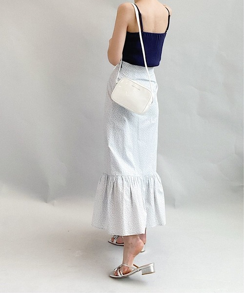 Charles Chaton（シャルルシャトン）の「C リブキャミソール（キャミソール・レディース・ピンク/イエロー/ネイビー・FREE）」の5枚目の写真